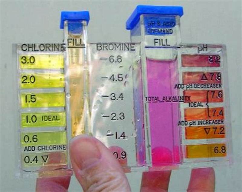 Pool Test Kit Color Chart