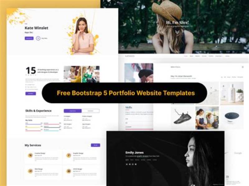 Portfolio Fast Simple Bootstrap Template
