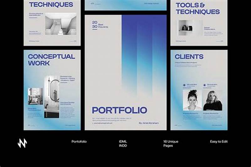 Portfolio Template Blog Advanced Clean
