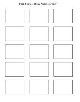 Post It Note Template To Print