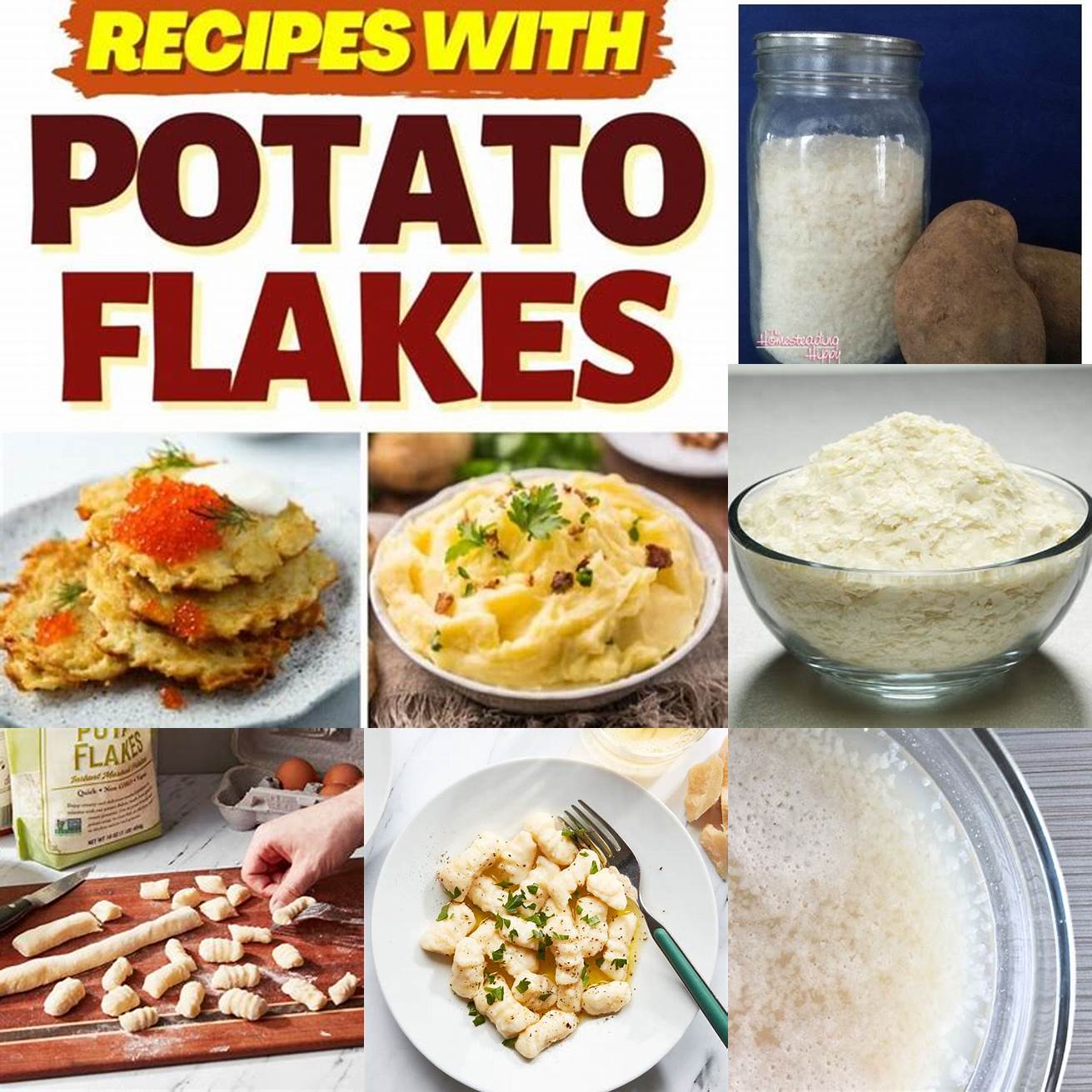 Potato flakes