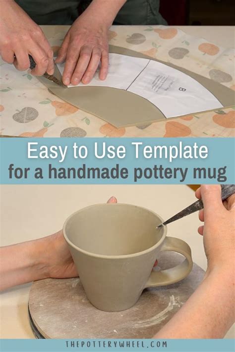 Pottery Mug Template Free