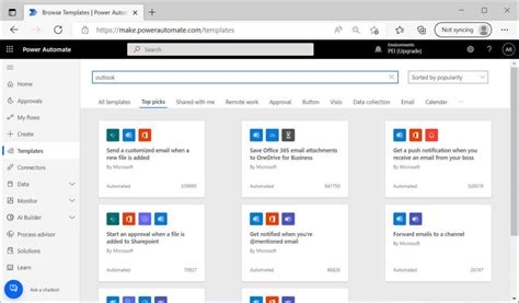 Power Automate Templates