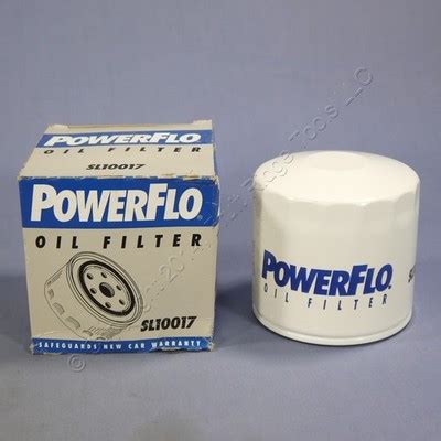 Power Flo Oil Filter Catalog