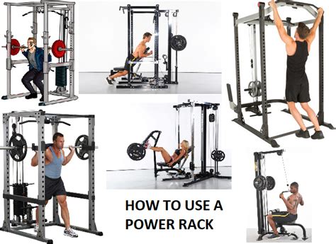 Power Rack Exercise Chart