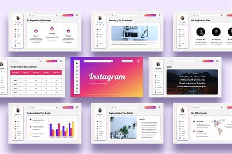 Powerpoint Instagram Template