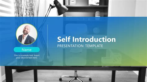 Powerpoint Template For Self Introduction