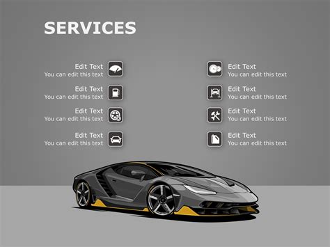 Powerpoint Templates For Cars