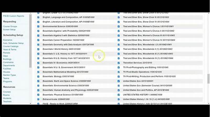 Powerscheduler Add Course To Course Catalog