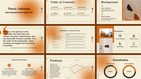 Ppt Template For Thesis Presentation