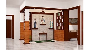 Prayer room wall hooks