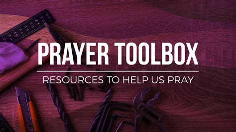 Prayer Tool Storage Area