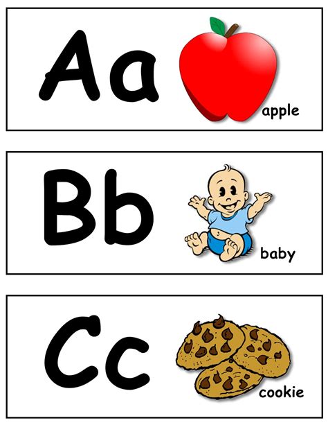 Preschool Alphabet Printables