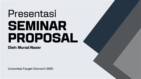 Presentasi Proposal