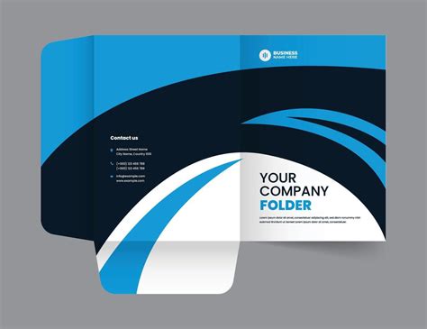 Presentation Folder Template
