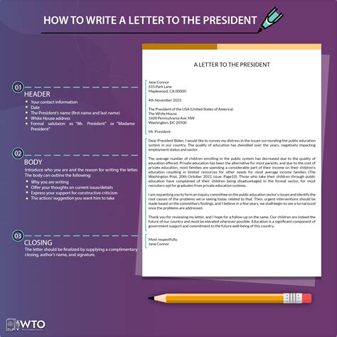 President Letter Template