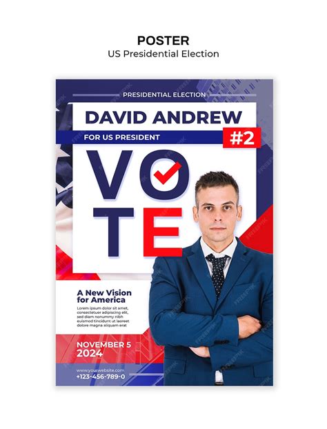 Presidential Poster Template