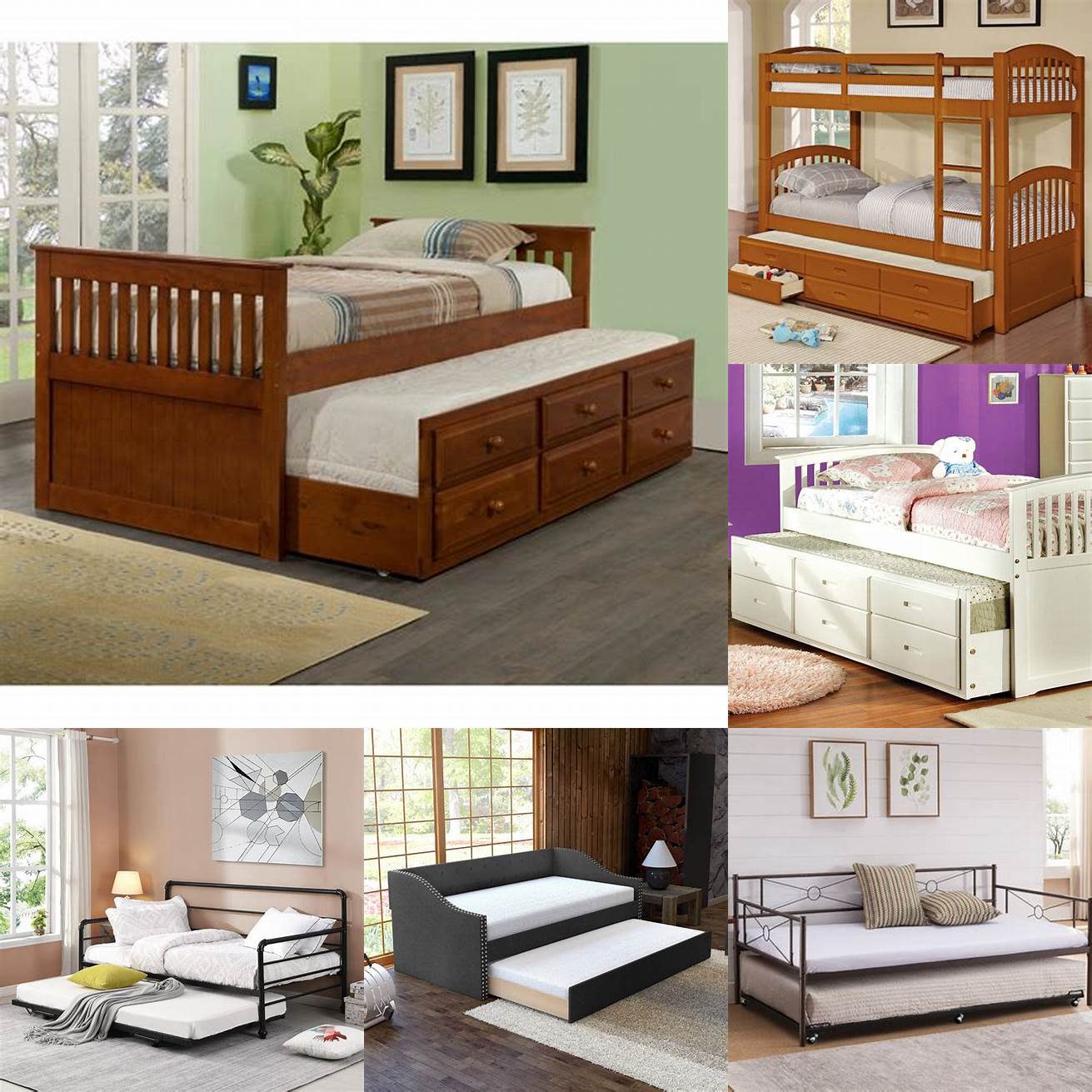 Price Twin beds with trundle come in various price ranges Set a budget and choose a bed that offers the most value for your money