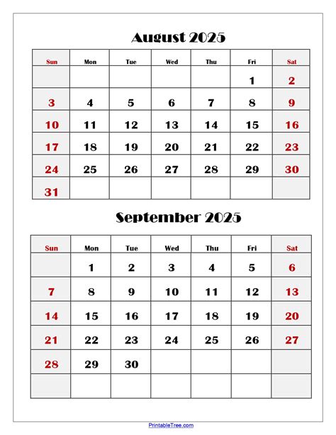 Printable 27 August 2017 To 5 September Calendar