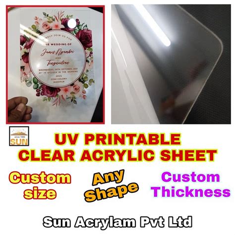 Printable Acrylic Sheets