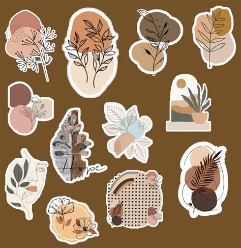 Printable Aesthetic Stickers