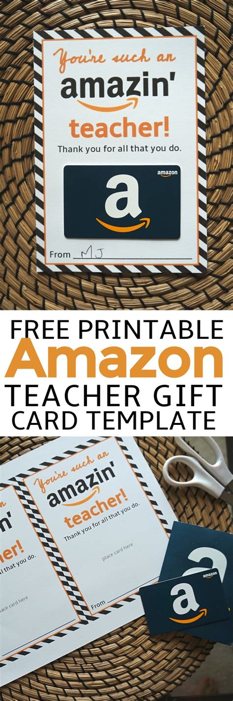 Printable Amazon Gift Card