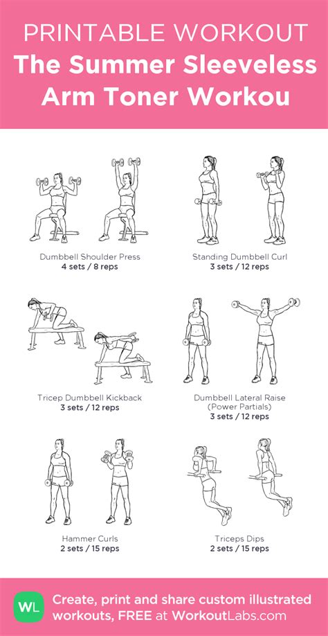 Printable Arm Exercises For Seniors