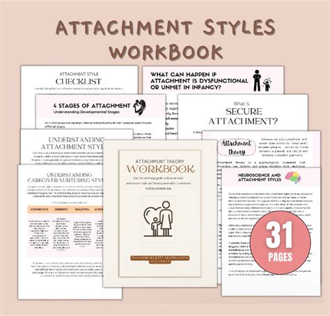 Printable Attachment Theory Worksheets