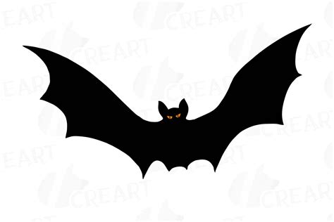 Printable Bat Silhouette