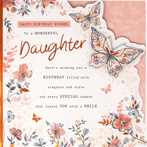 Printable Birthday Cards For Daughter