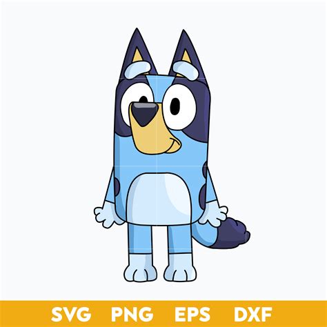 Printable Bluey Svg Free