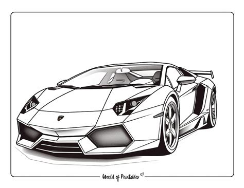 Printable Car Pictures