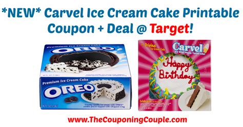 Printable Carvel Ice Cream Coupons
