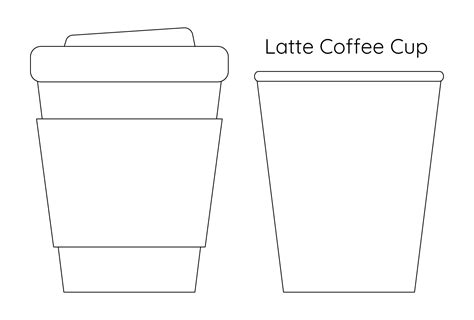 Printable Coffee Cups