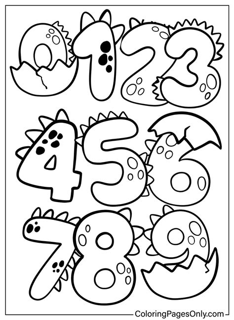 Printable Coloring Pages By Numbers