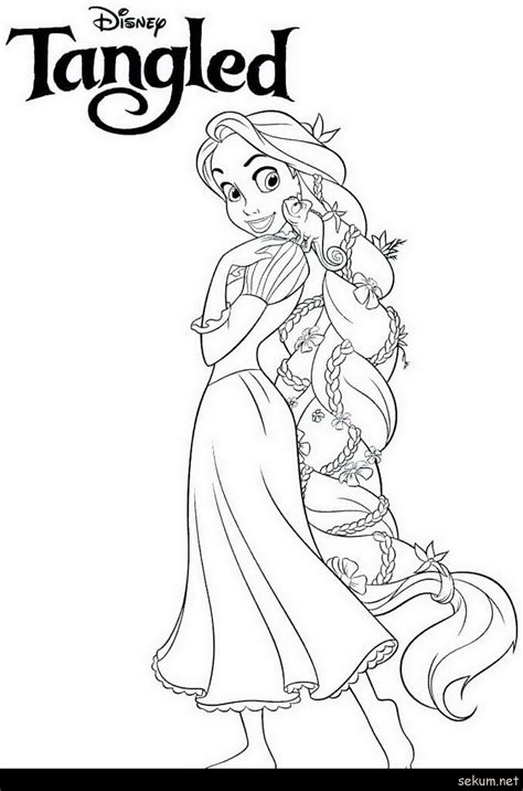 Printable Coloring Pages Disney Princess