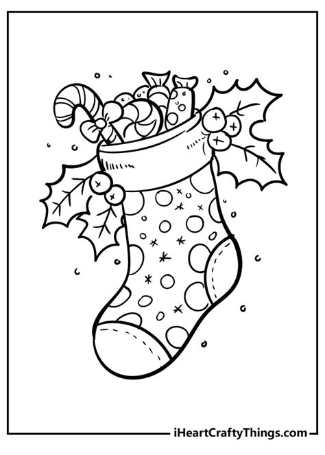 Printable Coloring Pictures For Christmas