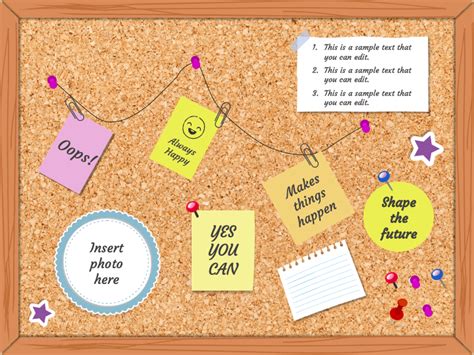 Printable Cork Board