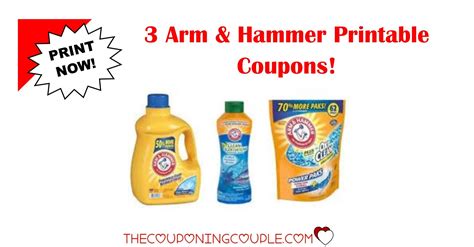 Printable Coupons For Arm And Hammer Laundry Detergent