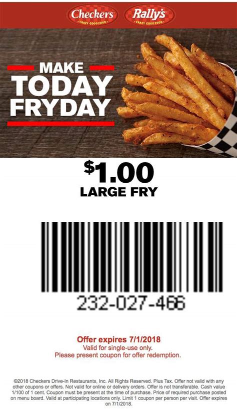 Printable Coupons For Checkers