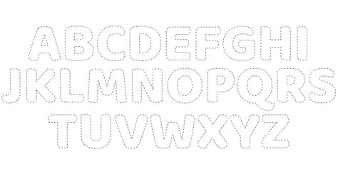 Printable Cut Out Letters