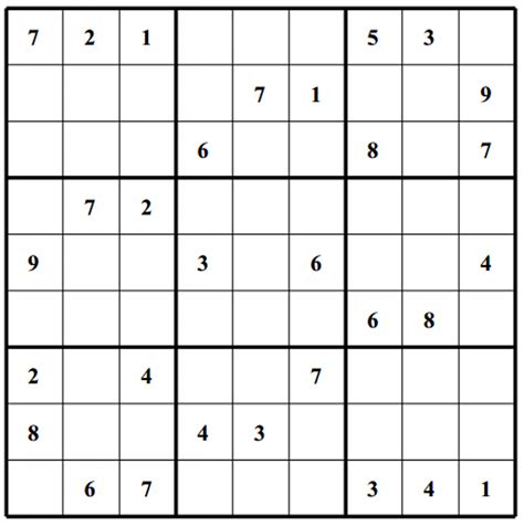Printable Daily Sudoku