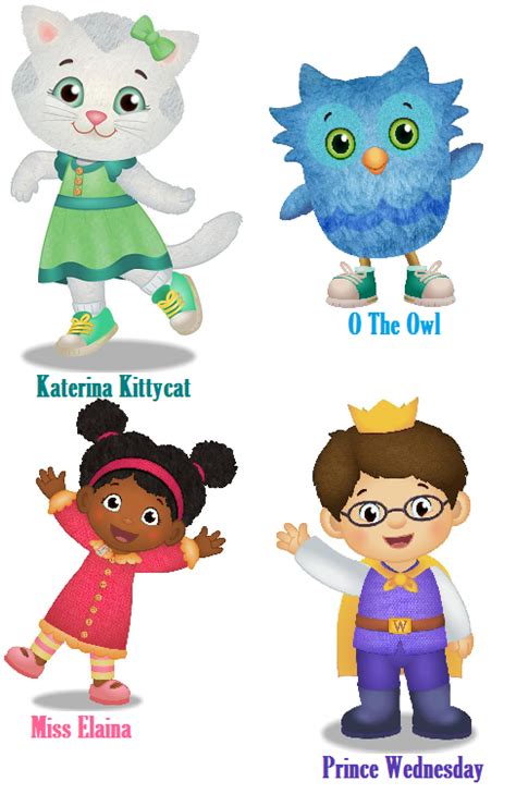 Printable Daniel Tiger Characters