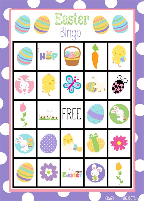 Printable Easter Bingo