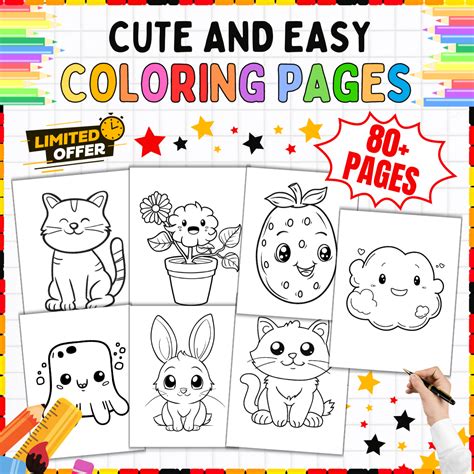 Printable Easy Coloring Pages