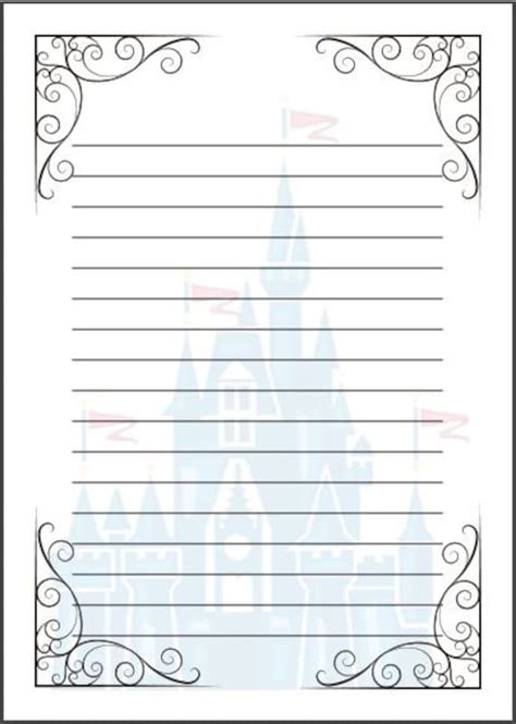 Printable Fairy Tale Writing Paper