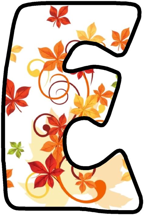 Printable Fall Letters