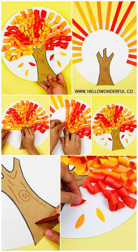 Printable Fall Tree Craft