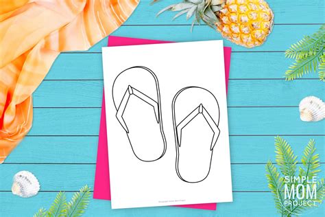Printable Flip Flops