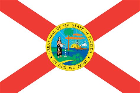 Printable Florida Flag